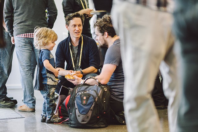 Parents with their children were welcome at DjangoCon 2016 I Photo by Bartek Pawlik (CC BY-NC 2.0)